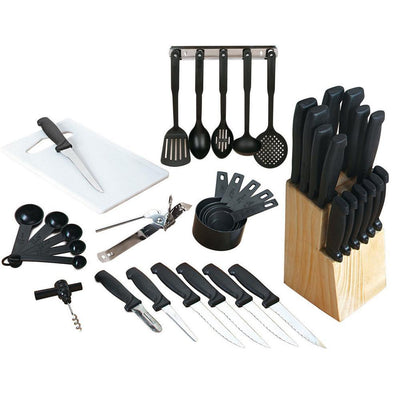 Total Kitchen 41-Piece Combo Knife Set - Super Arbor