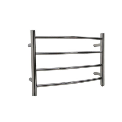 Glow 4-Bar Electric Towel Warmer in Brushed Nickel - Super Arbor