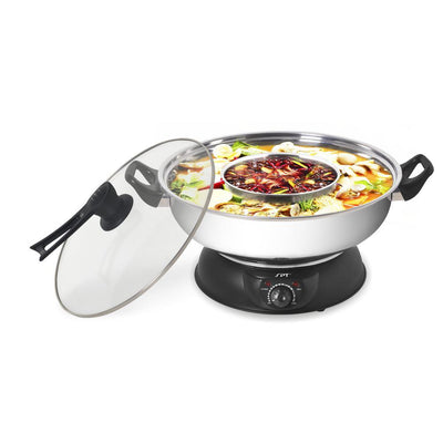 Multi-Cooker Electric Shabu Shabu Pot (2-Compartments) - Super Arbor