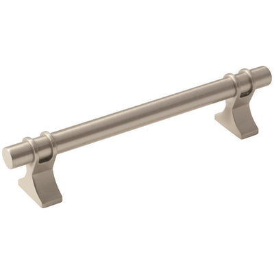 Davenport 5-1/16 in (128 mm) Center-to-Center Satin Nickel Cabinet Drawer Pull - Super Arbor