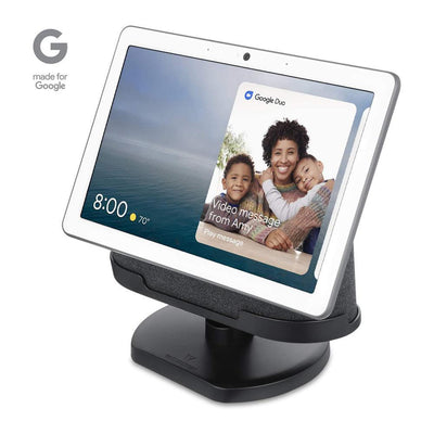 Official Made for Google Wasserstein Adjustable Stand Compatible with Google Nest Hub Max in Charcoal - Super Arbor