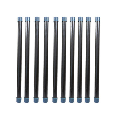 3/4 in. x 18 in. Black Steel Pipe (10-Pack) - Super Arbor