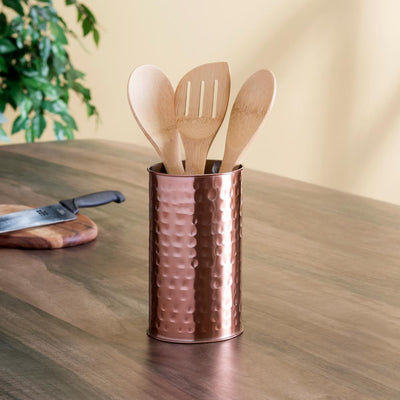 Copper Steel Utensil Caddy - Super Arbor