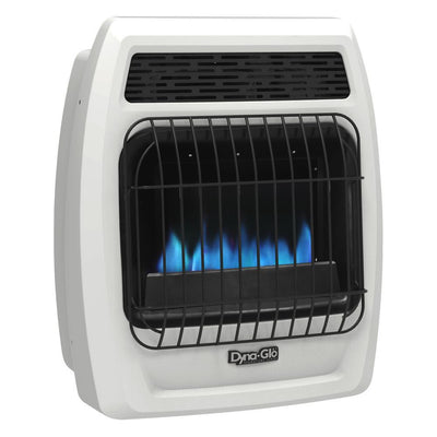10,000 BTU Blue Flame Vent Free Natural Gas Thermostatic Wall Heater - Super Arbor
