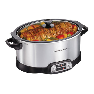 Stovetop Sear and Cook 6 Qt. Stainless Steel Slow Cooker - Super Arbor