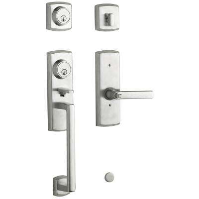 Schlage 
    Custom Camelot Aged Bronze Single Cylinder Door Handleset with Whitney Door Lever and Alden Trim - Super Arbor