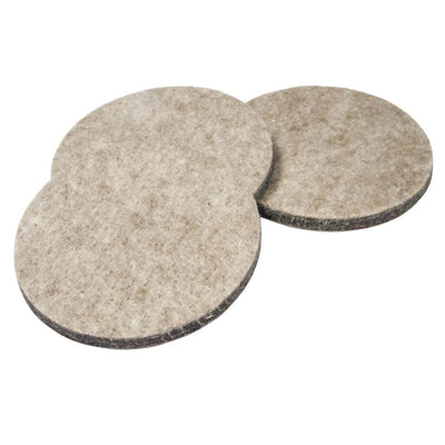 2-1/4 in. Self-adhesive Felt Pads (48-Pack) - Super Arbor