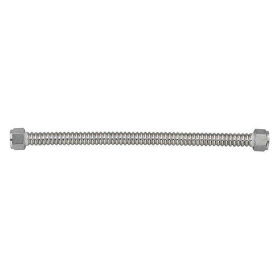 18 in. x 3/4 in. FIP x 3/4 in. FIP Corrugated Stainless Steel Water Supply Connector - Super Arbor