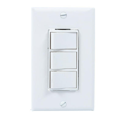 4-Function Wall Control in White - Super Arbor