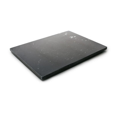 12 in. x 16 in. Black Marble Pastry Board - Super Arbor