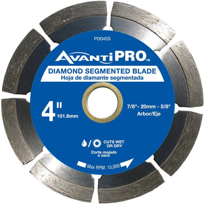 4 in. Segmented Diamond Blade - Super Arbor