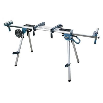 Deluxe Rolling MIter Saw Stand with Trays - Super Arbor
