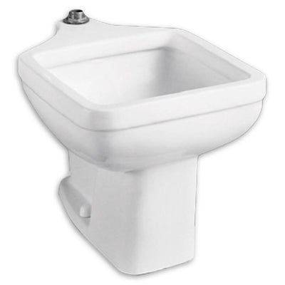 Floor Mounted 20 in. x 18 in. Clinic Service Sink in White - Super Arbor