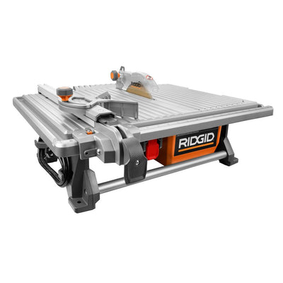 RIDGID 6.5 Amp Corded 7 in. Table Top Wet Tile Saw - Super Arbor