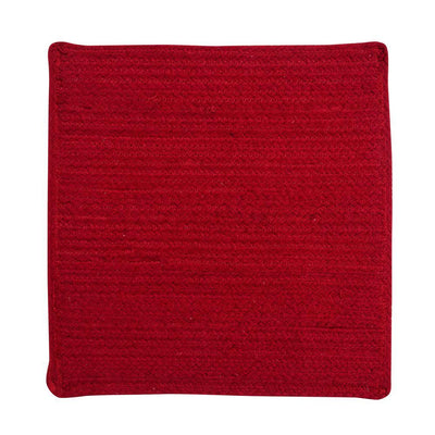 Cotton Solid Red Placemats - Super Arbor