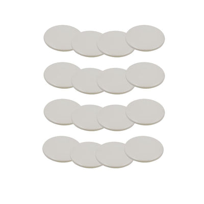 3-1/2 in. Beige Reusable Round Furniture Sliders for Carpet (16-Pack) - Super Arbor