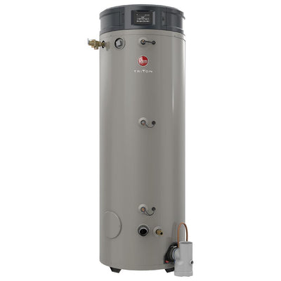 Commercial Triton Heavy Duty High Efficiency 80 Gal. 130K BTU ULN Natural Gas ASME Power Direct Vent Tank Water Heater - Super Arbor