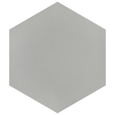 Merola Tile Textile Hex Black 8-5/8 in. x 9-7/8 in. Porcelain Floor and Wall Tile (11.56 sq. ft. / case) - Super Arbor