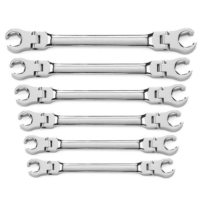 Flex Flare Metric Nut Wrench Set (6-Piece) - Super Arbor