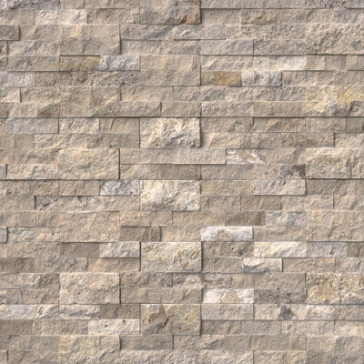 Philadelphia Ledger Panel 6 in. x 24 in. Natural Travertine Wall Tile (10 cases /60 sq. ft. / Pallet) - Super Arbor