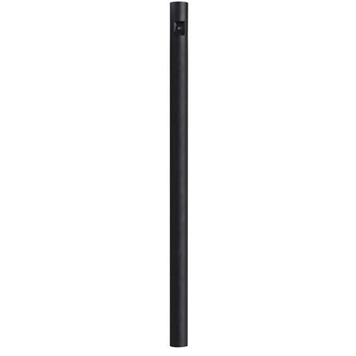 7 ft. Black Outdoor Direct Burial Lamp Post with Dusk to Dawn Photo Sensor fits 3 in. Post Top Fixtures - Super Arbor