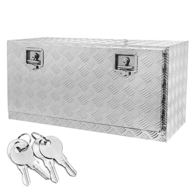 Stark 36 in Diamond Plate Aluminum  Underbody Truck Tool Box - Super Arbor