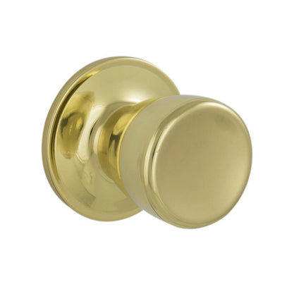 Brill Bright Brass Hall/Closet Door Knob - Super Arbor