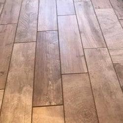 Style Selections Woods Natural 6-in x 24-in Glazed Porcelain Wood Look Floor Tile - Super Arbor