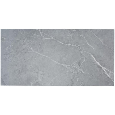 Ivy Hill Tile Duren 28mil Marbello Gray 18 in. x 36 in. Glue Down Luxury Vinyl Tile Flooring (36 sq. ft.) - Super Arbor