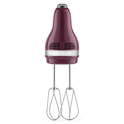 Ultra Power 5-Speed Boysenberry Hand Mixer with 2 Stainless Steel Beaters - Super Arbor