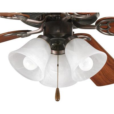 Fan Light Kits Collection 3-Light Antique Bronze Ceiling Fan Light Kit - Super Arbor