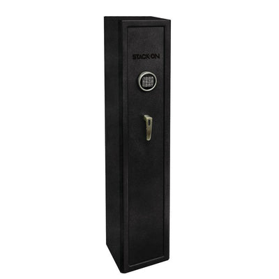 Home Defense Stand-Up Safe with Electronic Lock - Black Granite - Super Arbor