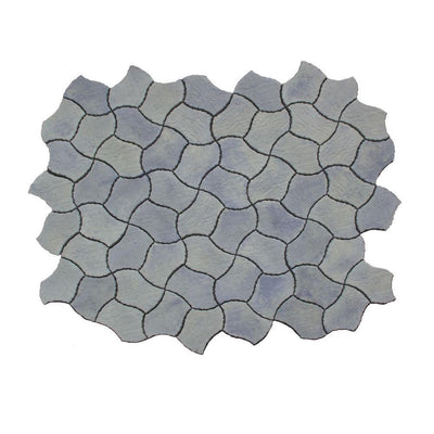 Berkshire 13 in. x 19 in. Gray Variegated Irregular Paver Kit (60-Pieces per Pallet) - Super Arbor