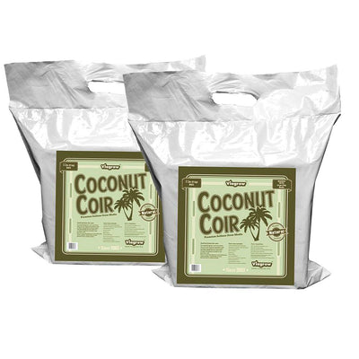 Viagrow 11 lb. Coconut Coir Block Soilless Grow Media (2-Pack) - Super Arbor