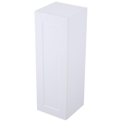 Threespine Ready to Assemble 12 in. x 36 in. x 12 in. Stock Wall Kitchen Cabinet in Shaker White Wood - Super Arbor