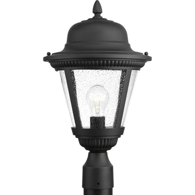 Westport Collection 1-Light Outdoor Black Post Lamp - Super Arbor