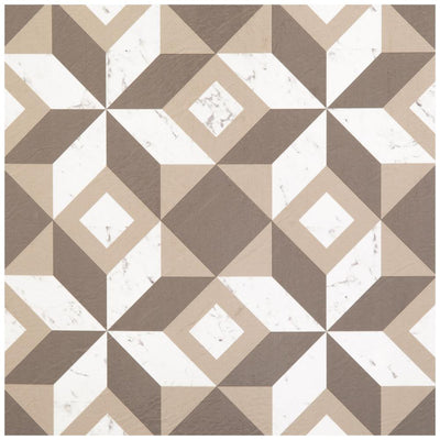 ACHIM Retro Prism Marble 12 in. x 12 in. Self-Adhesive Vinyl Floor Tile (20 Tiles/20 sq. ft.) - Super Arbor