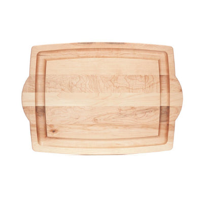 Farmhouse Maple Carving Board with Handles - Super Arbor