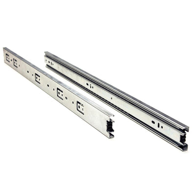 24 in. Side Mount Full Extension Ball Bearing Drawer Slide with Installation Screws (1-Pair) - Super Arbor