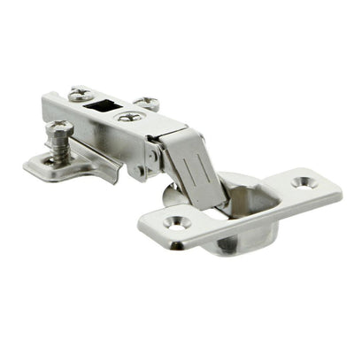 Full Overlay 110 Deg. Opening Concealed Hinge For Frameless Cabinets (2-Pack) - Super Arbor