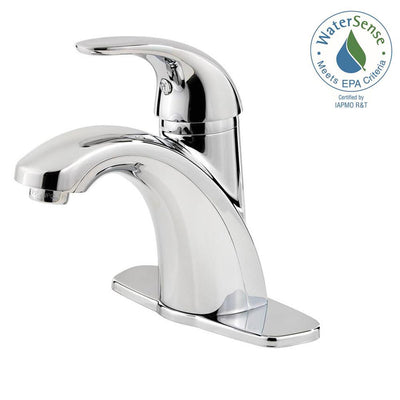 Parisa 4 in. Centerset Single-Handle Bathroom Faucet in Polished Chrome - Super Arbor
