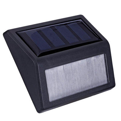 Solar Black LED Stair Light 10 Lumens (4-Pack) - Super Arbor