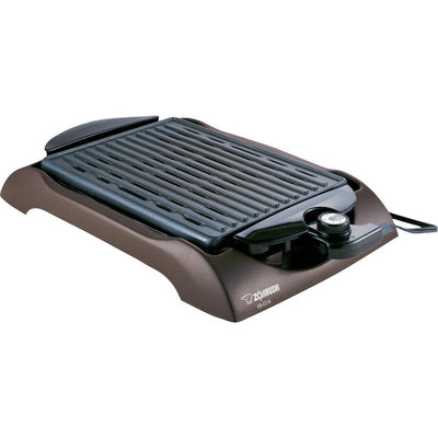 112 sq. in. Brown Non-Stick Indoor Grill with Temperature Control - Super Arbor