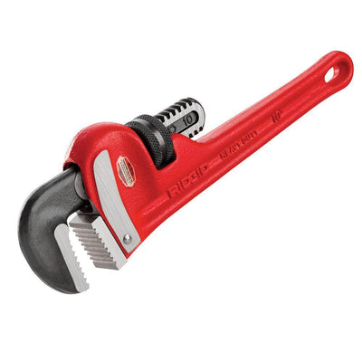 10 in. Heavy-Duty Straight Pipe Wrench - Super Arbor
