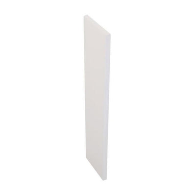 Brookings 42 in. x 6 in. Cabinet Filler Strip in White - Super Arbor