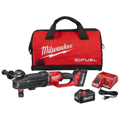 M18 FUEL 18-Volt Lithium-Ion Brushless Cordless GEN 2 SUPER HAWG 7/16 in. Right Angle Drill QUIK-LOK Kit - Super Arbor
