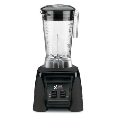 Xtreme 64 oz. 2-Speed Clear Blender Black with 3.5 HP, Paddle Switches and BPA-Free Copolyester Container - Super Arbor