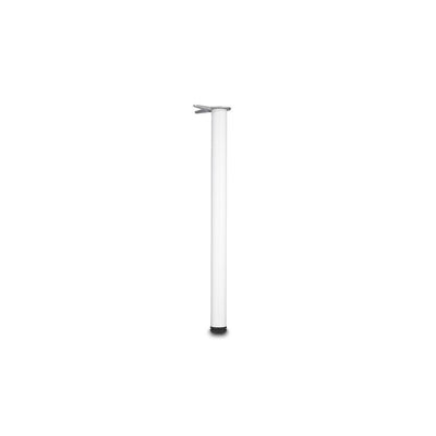 34-1/4 in. White Metal Round Adjustable Leg - Super Arbor