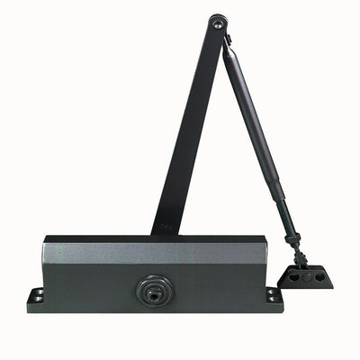 Commercial ADA Door Closer in Duronotic with Adjustable Spring Tension - Sizes 1-4 - Super Arbor