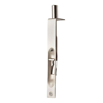 Flush Bolt in Satin Nickel - Super Arbor